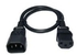 Generic Back to Back Power Cable for Monitor - Desktop PC - CPU - Black - 1.5m