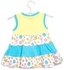 Basicxx Infant Girls Yellow Printed Top Size 6-9 Months