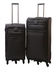 Leaves King Luggage Bag 2set-Large And Medium - Black