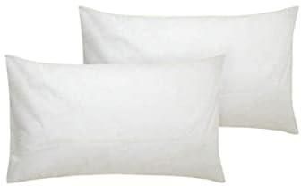Interhome Kingtex Pressed Pillow 2-Piece Set, 48X70 Cm, White