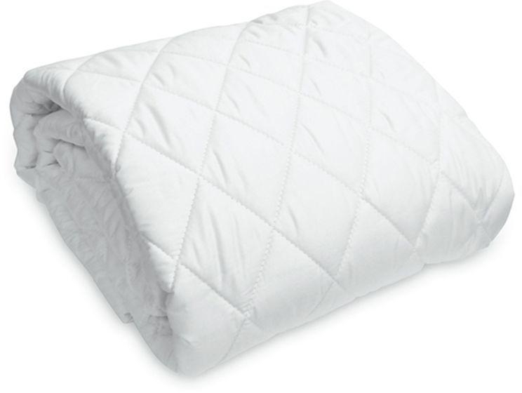 Generic - Regency - Quilted Mattress Protector Cotton Blend White 120x200 cm