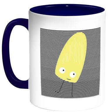 Cartoons - Space Object Printed Coffee Mug White/Blue