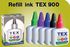 TEX 900 Stamp Ink, 28ml, Blue