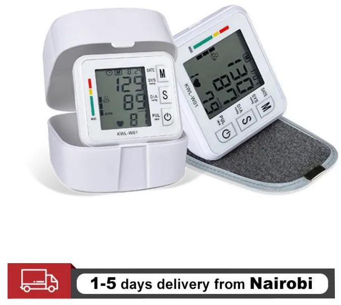 Digital Blood Pressure Monitor Sphygmomanometer Pulse Rate Heart Beat Rate Meter Device Health Care