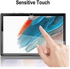شاشة حماية HD عالية الدقة بطبقة من الزجاج المقوى صديقة للبيئة لتابلت سامسونج جالاكسي A8 (10.5 بوصة) 2021 من كزيواكش - قطعتين، شفاف