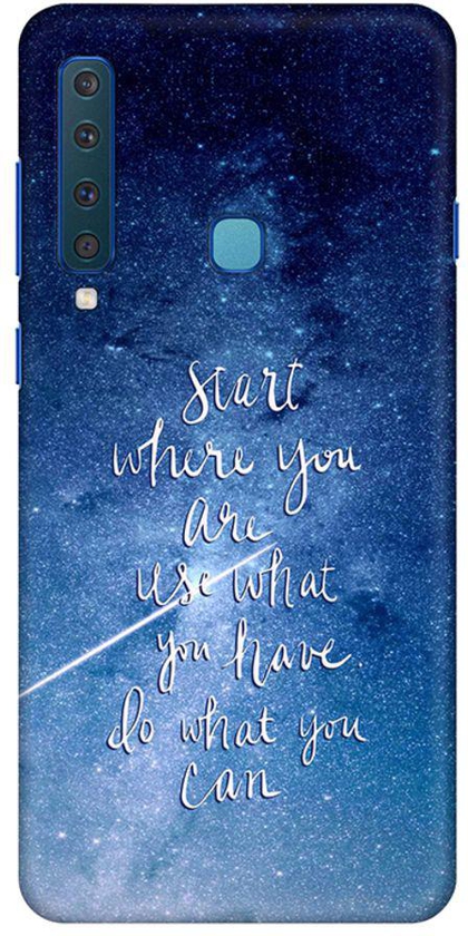 Matte Finish Slim Snap Basic Case Cover For Samsung Galaxy A9 (2018) Start, Use, Do