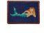 Smathers & Branson Mermaid Needlepoint Credit Card Wallet Classic Navycw-47