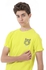 Ktk Yellow T-Shirt Short Sleeve With Tiger Print For Boys