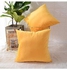 4-Piece Velvet Decorative Cushion Golden