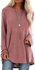 Buy Oversized Plus Size Women Casual Loose Long Sleeve Tops T Shirts Autumn Winter Plain High Low Hem T-shirt Ladies Raglan Shirt Tops Pullover Tee Online in Saudi Arabia. 201356205