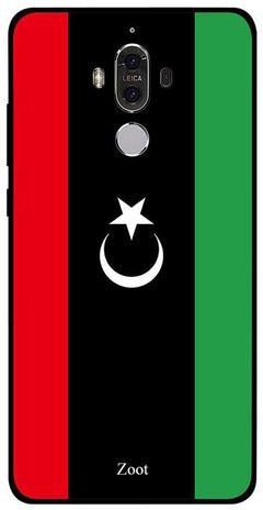 Skin Case Cover -for Huawei Mate 9 Libya Flag نمط علم ليبيا