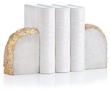 Acropolis Marble Bookends