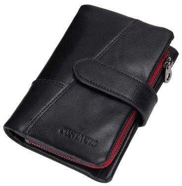 Leather Bifold Wallet Black