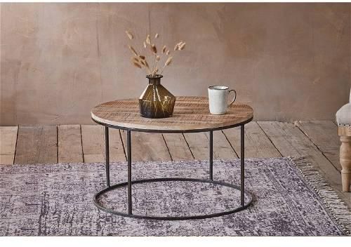 Coffee Table, Black / Wood - ST76