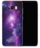 Vinyl Skin Decal For Samsung Galaxy S8 Plus Purple Space D2