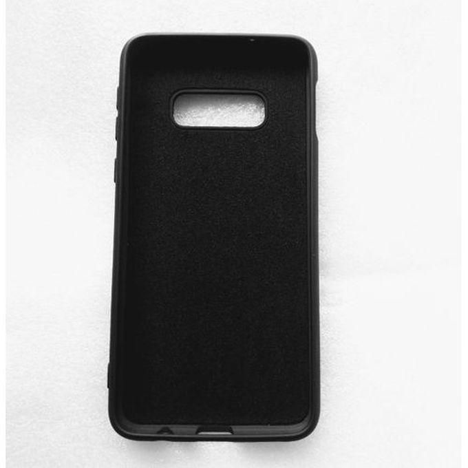 Samsung Galaxy S10e Silicone Back Case Black