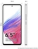 سامسونج جالاكسي A53 5G الهاتف المحمول شريحة الاتصال مجاني، 256 جيجا، رام 8 جيجا، الهاتف المحمول ثنائي الشريحة، نسخة الإمارات العربية المتحدة البيضاء الرائعة + 1 سنة للعناية