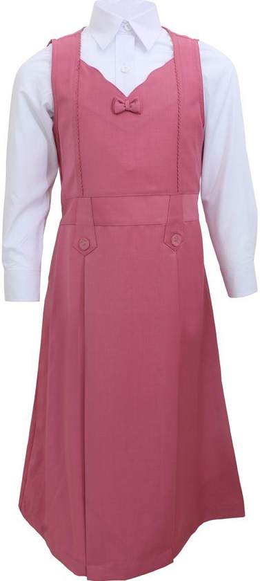 Zoul Janaheen Uniform For Girls , 2 Pieces , Size  39 - Pink - 2348