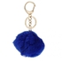 Magideal Royal Blue Rabbit Fur Ball PomPom Car Phone Keychain Handbag