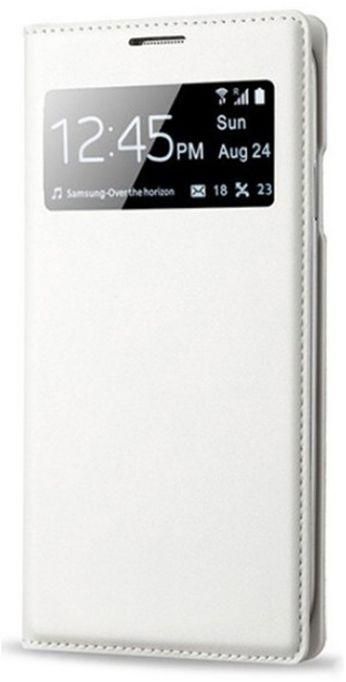 S-View Window Flip Leather Case Cover For Samsung Galaxy S4 IV i9500 Perfect White