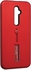 Hard Back Cover With Stand And Metal Ring For Oppo Reno 2F & Oppo Reno2 Z - Red
