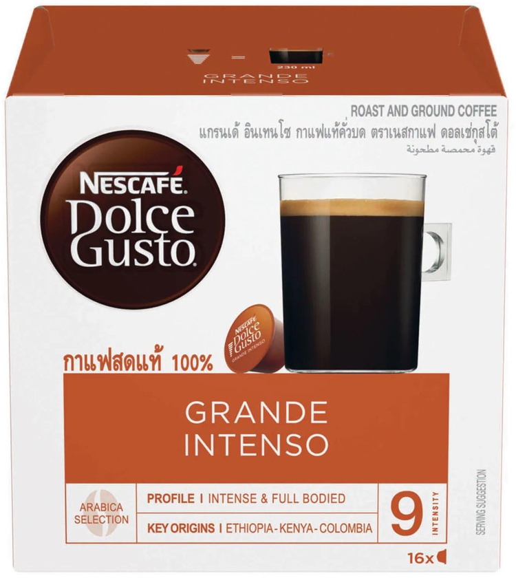Nescafe dolce gusto  grande intenso coffee capsules 16 capsules - 160 g