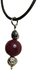 Sherif Gemstones Natural Indian RUBY Stone Healing Handmade Pendant Necklace Unisex