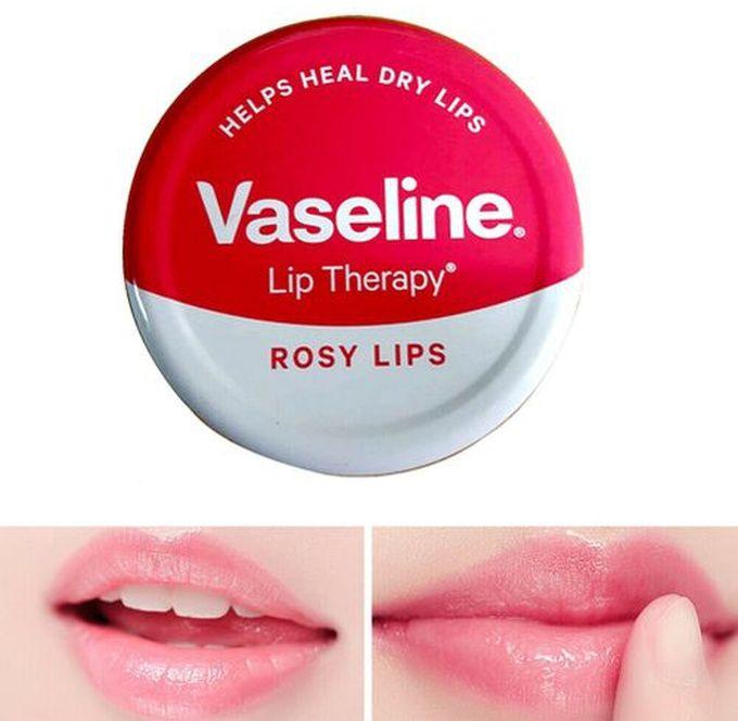 Vaseline Lip Therapy ROSY LIPS With Rose And Almond Oil - 20g