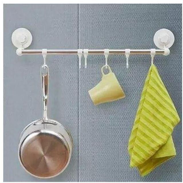 Cleaning Tools Organizer - 6 Hooks
