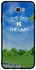 Thermoplastic Polyurethane Skin Case Cover -for Samsung Galaxy J7 Prime Sky Is The Limit سكاي إز ذا ليمت