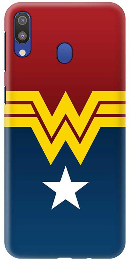 Matte Finish Slim Snap Case Cover For Samsung Galaxy M20 Wonder Woman