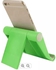 Multi Angle Cell Phone Stand Tablet Stand Holder For Tablet - Plastic Mobile Stand - Multi Color (Green)
