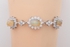Magari New Genuine 925 Sterling Silver Yellow Gemstone Bracelet