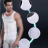 Mens Slim Body Chest Tummy Shapper Vest Waist Back Sport Under Shirt White XL