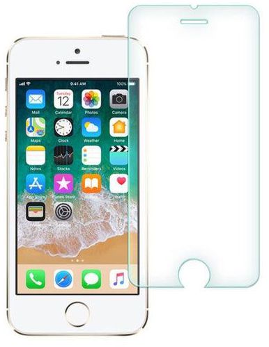 Tempered Glass Screen Protector For Apple iPhone SE Clear