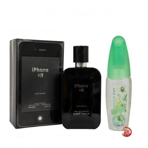 Fragrance World IPhone 4S Perfume For Men - 100 ML + Free Gift