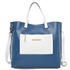Catherine Malandrino CM15392 Becca Tote Bag for Women - Azure/White