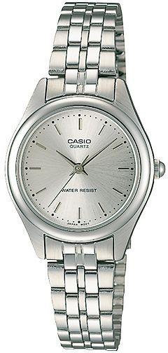 Casio Enticer Ladies Silver Dial Stainless Steel Band Watch [LTP-1129A-7A]