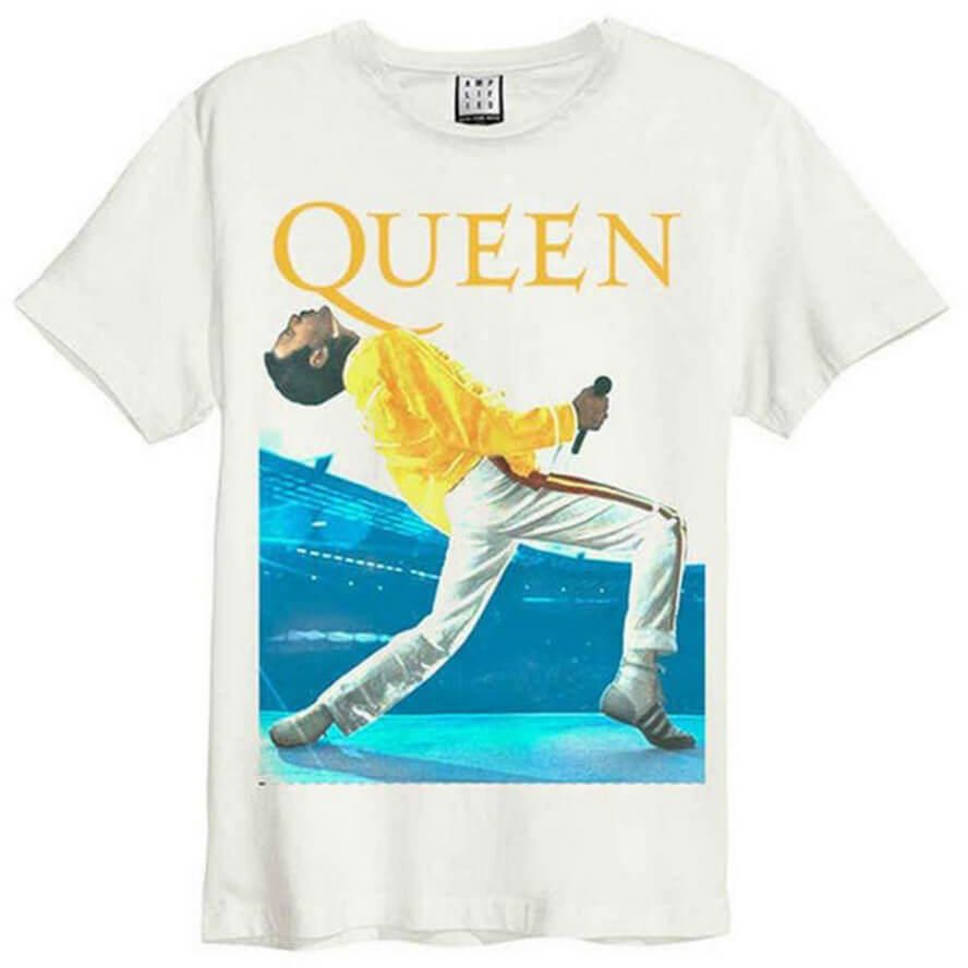 MH
                                Queen - Freddie Mercury Vintage White T-shirt (M)