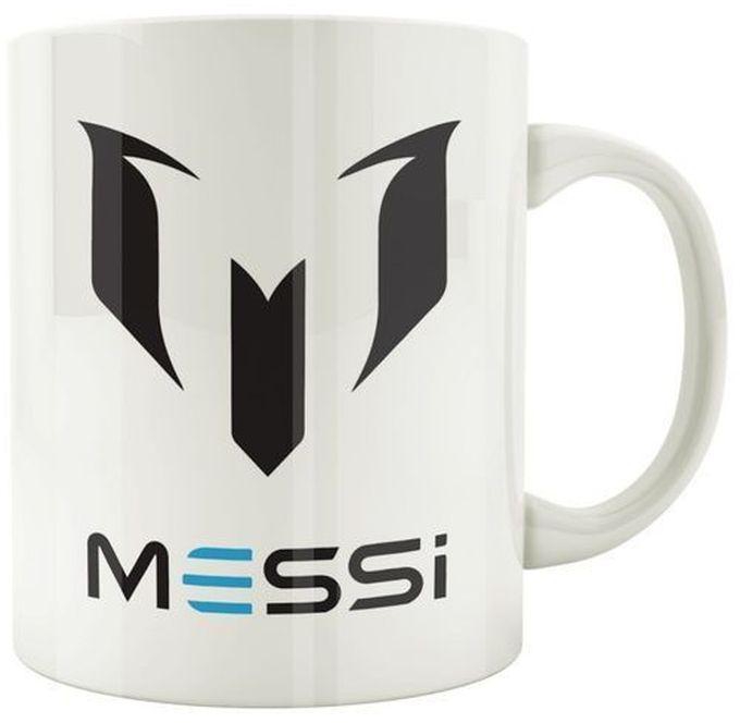 Pottery Mug Messi - White - 100 Ml