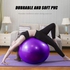 Big Size Premium Exercise GYM Yoga Ball Fitness Pregnancy Birthing + Free Pump