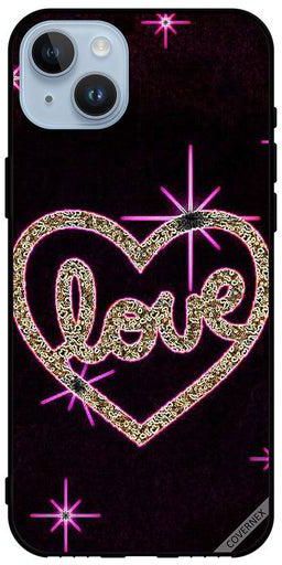 Protective Case Cover For Apple iPhone 14 Plus Love Heart