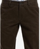 Concrete Casual Straight Pants - Dark Brown