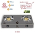 Eurochef Glass Gas Stove, 2 Burners Gas Cooker, Table Top