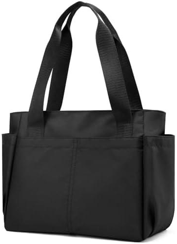 Tote Bags for Women, Waterproof Nylon Tote Bag Business Office Work Bag Briefcase Computer Tote Bag
