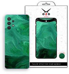 OZO Skins Green Black Marble Skin Samsung Galaxy A32