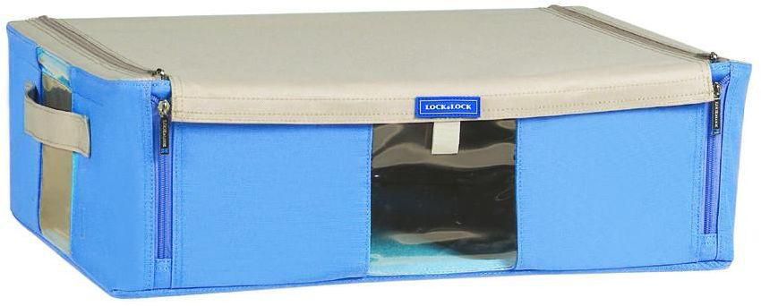 Lock & Lock Living Box with window 29L (500x400x150mm) Blue - LLB211B