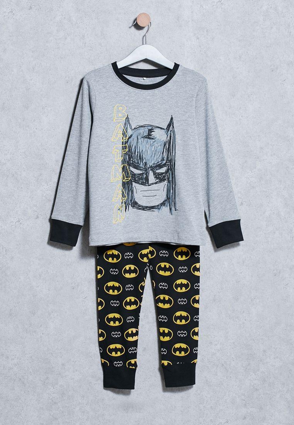 Kids Batman T-Shirt + Sweatpants Set