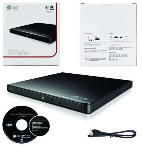 LG Ultra-Slim Portable DVD Writer Nb60 USB 2.0