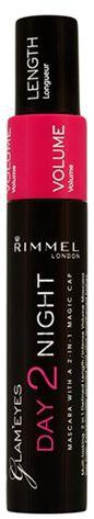 Rimmel London Glam Eyes Day 2 Night Mascara - Black, 9.5 ml